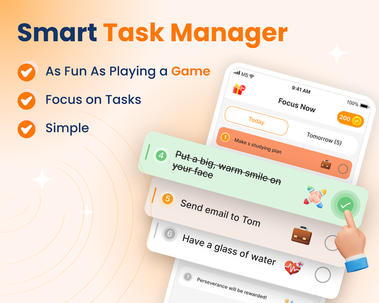 To-Do, Task Manager & Pomodoro - عکس برنامه موبایلی اندروید