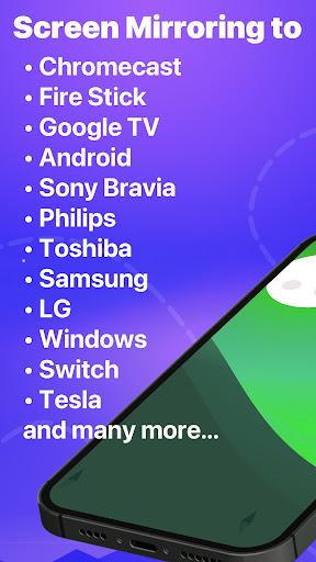 Cast TV to Chromecast-Smart TV - Image screenshot of android app