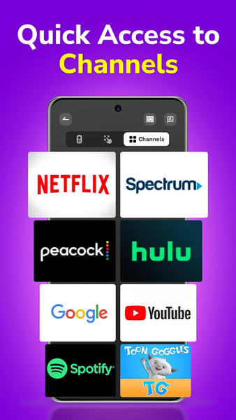 Remote for Smart TV, TV Remote - عکس برنامه موبایلی اندروید