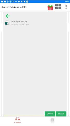 PUB to PDF Converter - عکس برنامه موبایلی اندروید