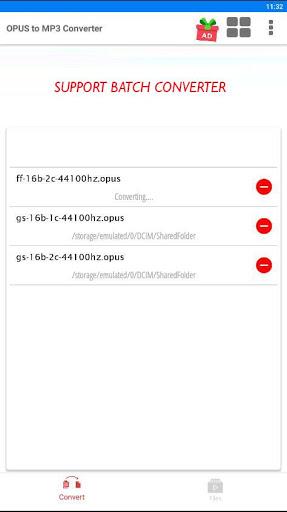 Opus to Mp3 converter - Conver - عکس برنامه موبایلی اندروید