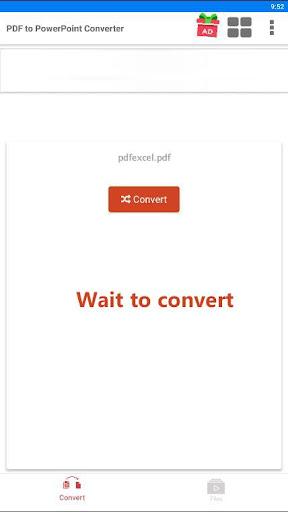 PDF to PPTX Converter - عکس برنامه موبایلی اندروید