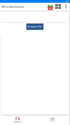 PDF to Word Converter - عکس برنامه موبایلی اندروید