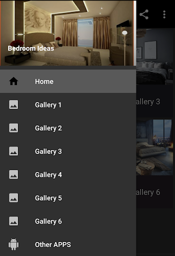 Bedroom Ideas - Image screenshot of android app