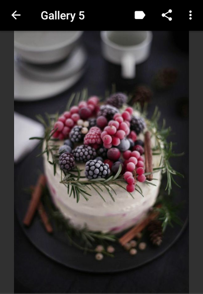 Birthday Cake Ideas - Image screenshot of android app