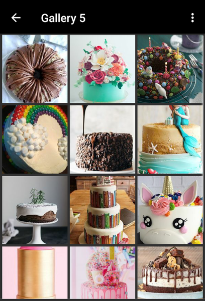 Birthday Cake Ideas - Image screenshot of android app