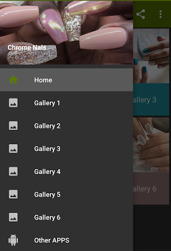 Chrome Nails - Image screenshot of android app