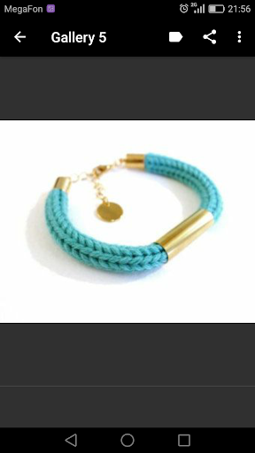 Crochet Bracelet - عکس برنامه موبایلی اندروید