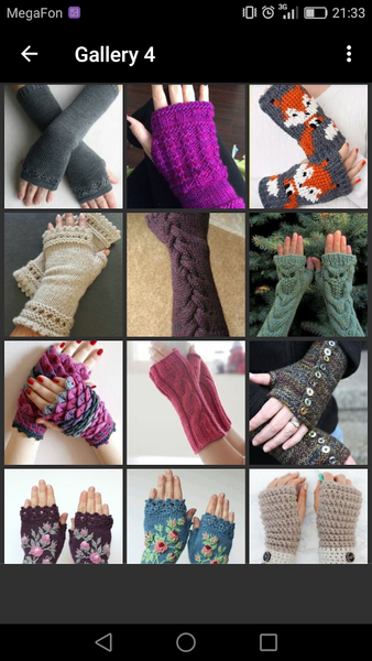 Crochet Fingerless Gloves - عکس برنامه موبایلی اندروید