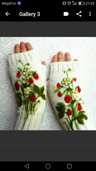 Crochet Fingerless Gloves - عکس برنامه موبایلی اندروید