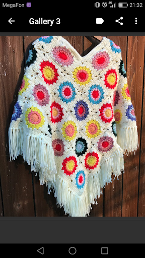 Crochet Poncho - عکس برنامه موبایلی اندروید