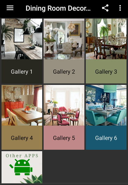 Dining Room Decorating Ideas - عکس برنامه موبایلی اندروید