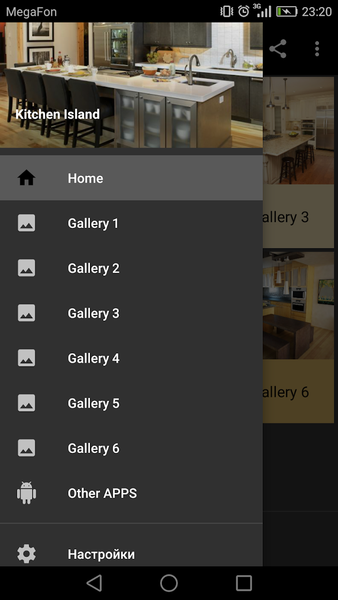 Kitchen Island - Image screenshot of android app