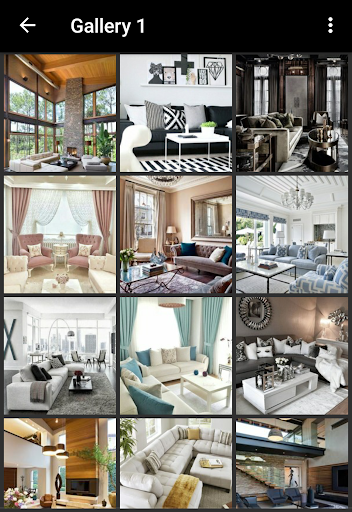 Living Room Furniture - Image screenshot of android app