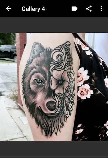 Wolf Tattoos - عکس برنامه موبایلی اندروید