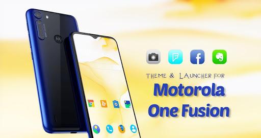 Theme for Motorola One Fusion - Image screenshot of android app