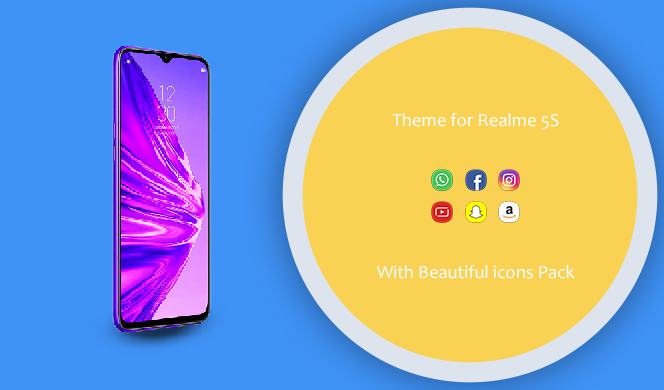 Theme for Realme 5s - عکس برنامه موبایلی اندروید