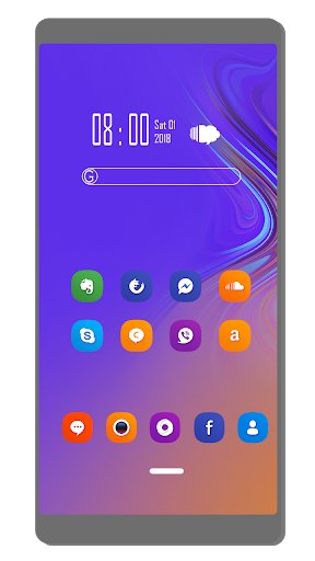 Theme for Samsung Galaxy A10 - Image screenshot of android app