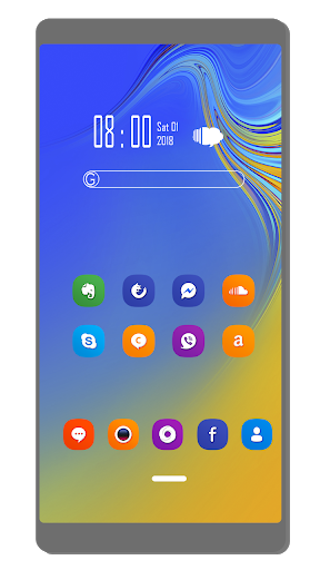 Theme for Samsung Galaxy A10 - Image screenshot of android app