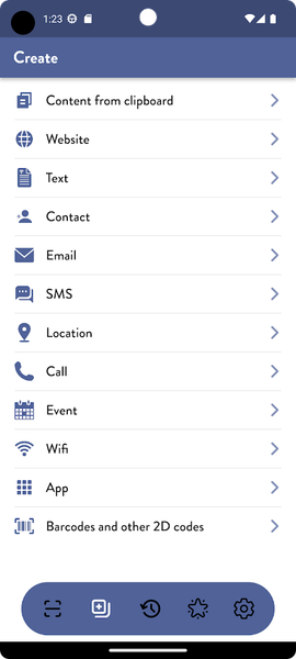 Smart QR Code Generator & Scan - Image screenshot of android app