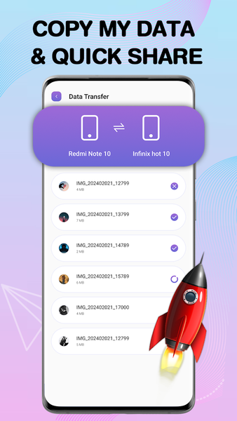 Smart Transfer: Copy My Data - عکس برنامه موبایلی اندروید