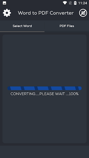 Word to PDF Converter - عکس برنامه موبایلی اندروید