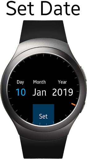 Calendar Gear - Google Calendar for Samsung Watch - عکس برنامه موبایلی اندروید