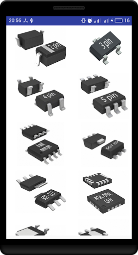 smd components - Image screenshot of android app