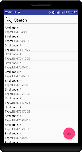 smd components - Image screenshot of android app