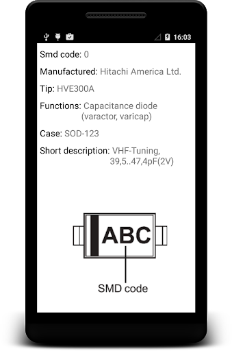 smd components - عکس برنامه موبایلی اندروید