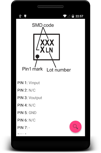 smd components - عکس برنامه موبایلی اندروید