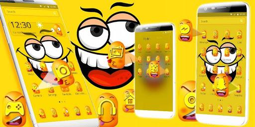 Happy Face Theme - Image screenshot of android app