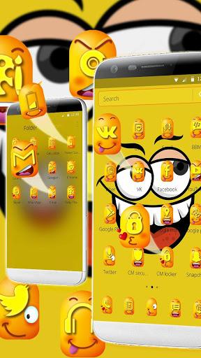 Happy Face Theme - Image screenshot of android app