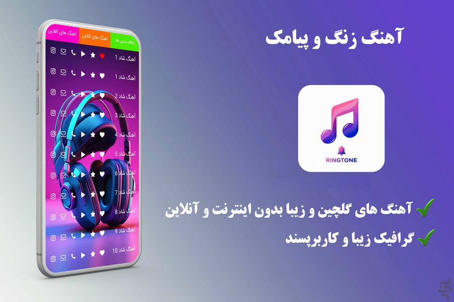 Ringtone and SMS - Image screenshot of android app