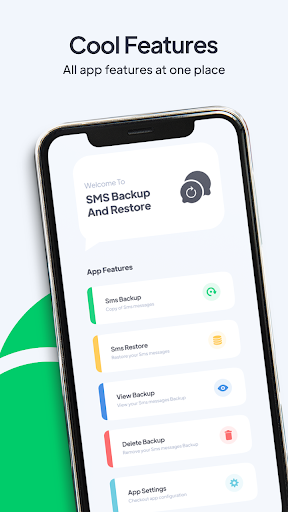 SMS Backup and Restore - Image screenshot of android app