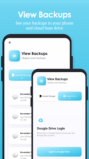 SMS Backup & Restore - عکس برنامه موبایلی اندروید