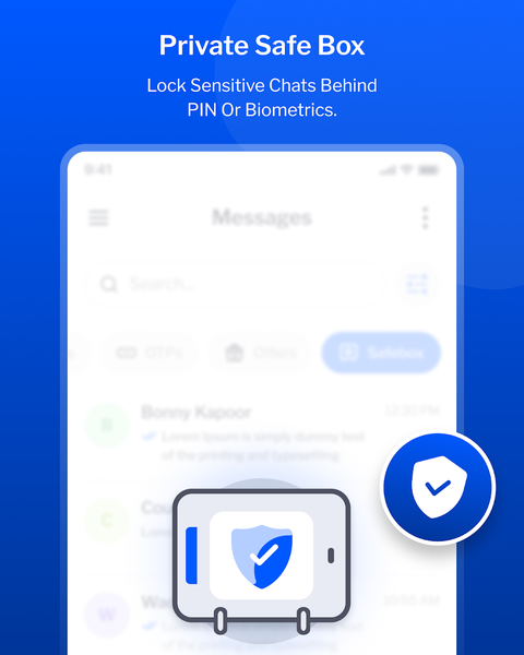 Message : SMS Text Message App - Image screenshot of android app