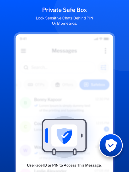 Message : SMS Text Message App - Image screenshot of android app