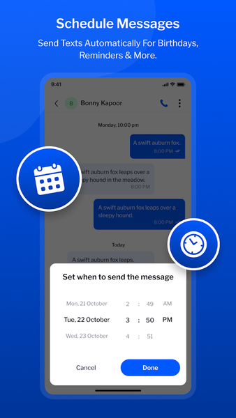 Message : SMS Text Message App - Image screenshot of android app