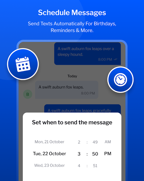 Message : SMS Text Message App - Image screenshot of android app