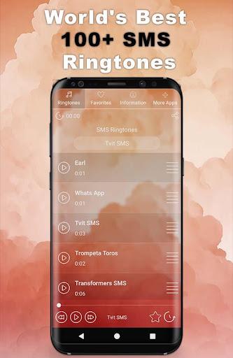 100+ Cool SMS Ringtones Pro - عکس برنامه موبایلی اندروید
