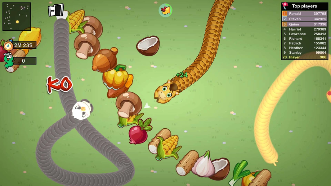 Snake Farm-Idle Merge IO Game - عکس بازی موبایلی اندروید