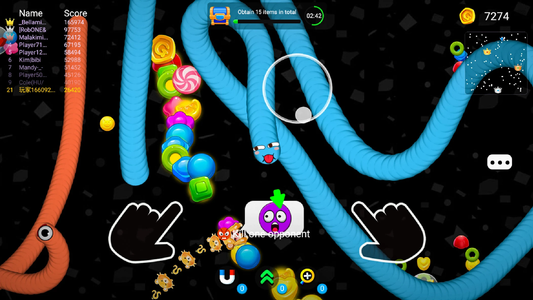 🔥 Download Spiral Rush: a Snake Game 1.1 APK . Interesting arcade snake  with a new game mechanics 
