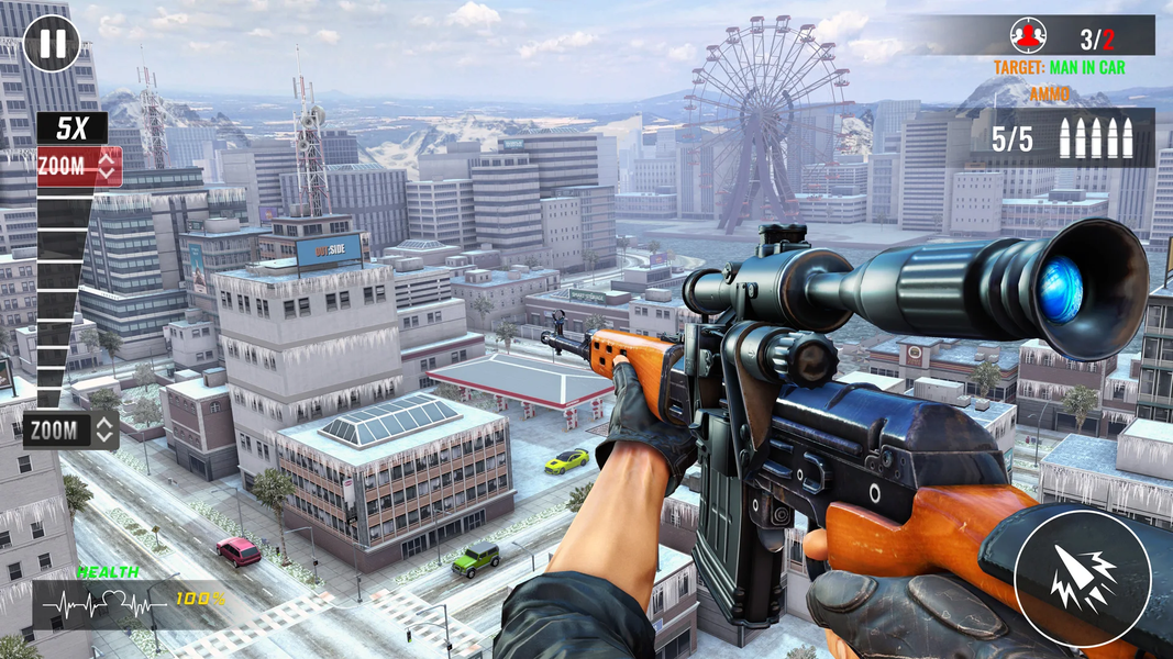 Sniper Games 3D - Gun Games - عکس بازی موبایلی اندروید