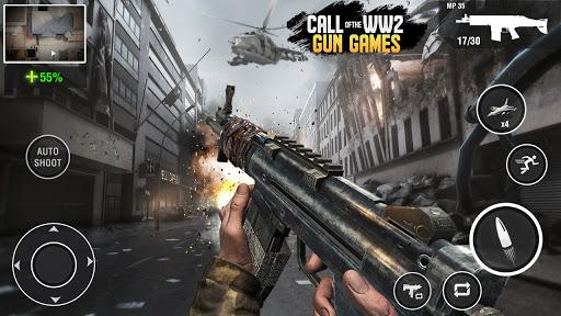 Call of the WW2 Gun Games: Counter War Strike Duty - Gameplay image of android game