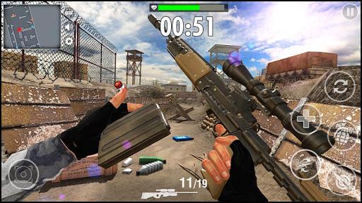 Modern Army Sniper Shooter 3D - Gameplay image of android game