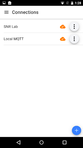 IoT MQTT Panel - Image screenshot of android app