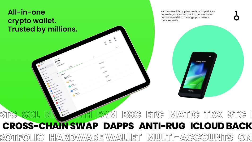OneKey: Crypto DeFi Wallet - Image screenshot of android app