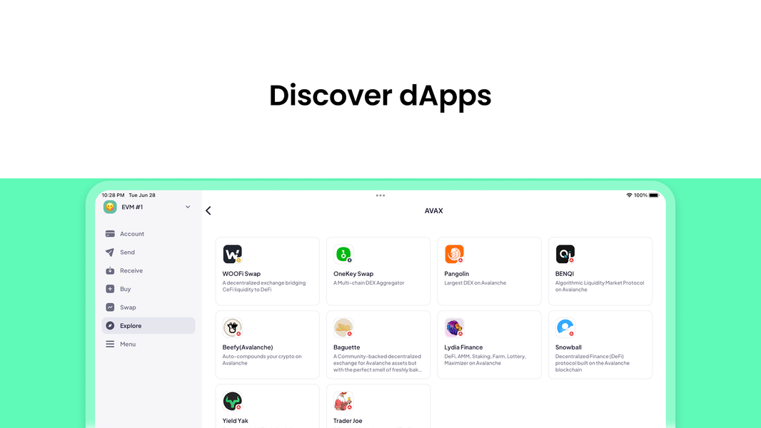OneKey: Crypto DeFi Wallet - Image screenshot of android app