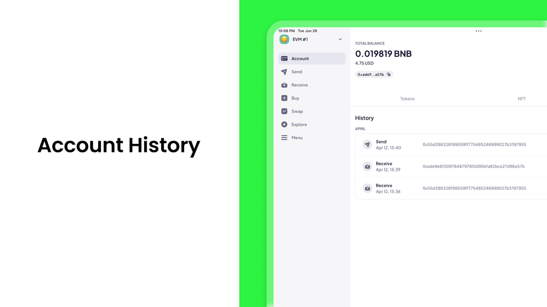 OneKey: Crypto DeFi Wallet - Image screenshot of android app